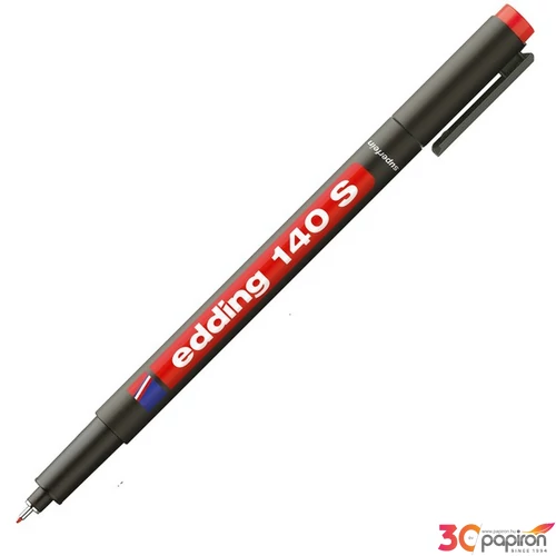 Edding 140S piros OHP OHP-permanent alkoholos marker 0,3mm filc, marker
