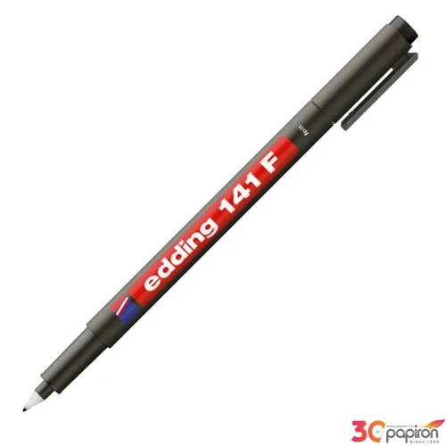 Edding 141F fekete OHP permanent alkoholos marker 0,6mm filc, marker