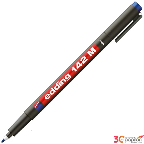 Edding 142M kék OHP permanent alkoholos marker 1mm filc, marker