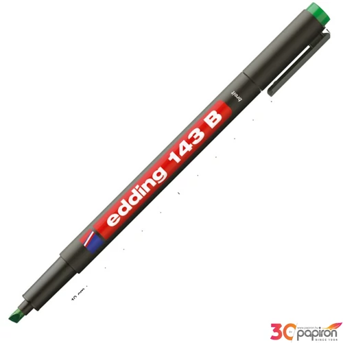Edding 143B zöld OHP permanent alkoholos marker 1-3mm filc, marker