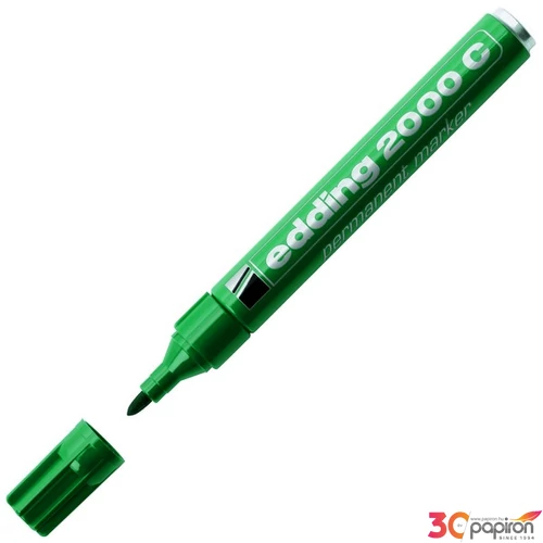 Edding 2000 zöld permanent alkoholos marker 1,5-3mm filc, marker alkoholos marker