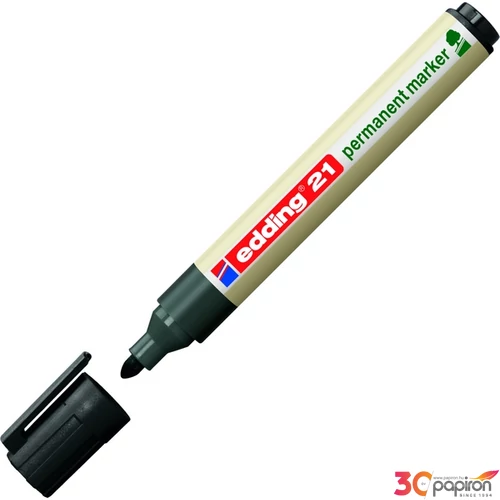 Edding 21 marker Ecoline permanent Fekete