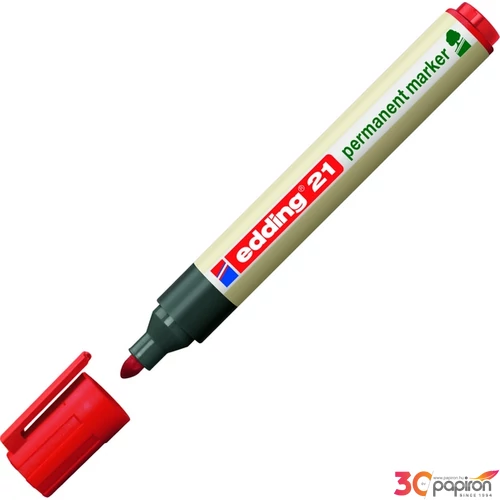 Edding 21 marker Ecoline permanent Piros