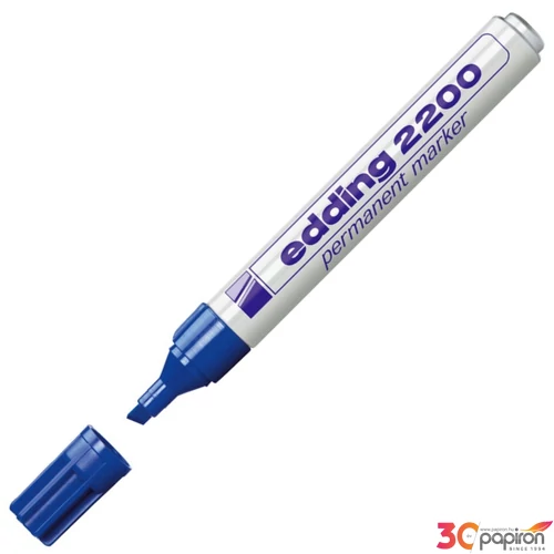 Edding 2200 kék permanent alkoholos marker 1-5mm filc, marker