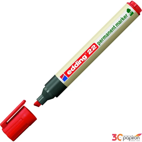 Edding 22 marker Ecoline permanent Piros