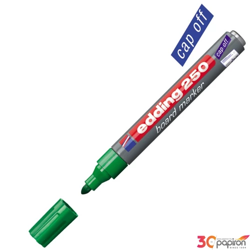 Edding 250 boardmarker zöld táblamarker 1,5-3mm flipchart marker táblafilc, táblamarker