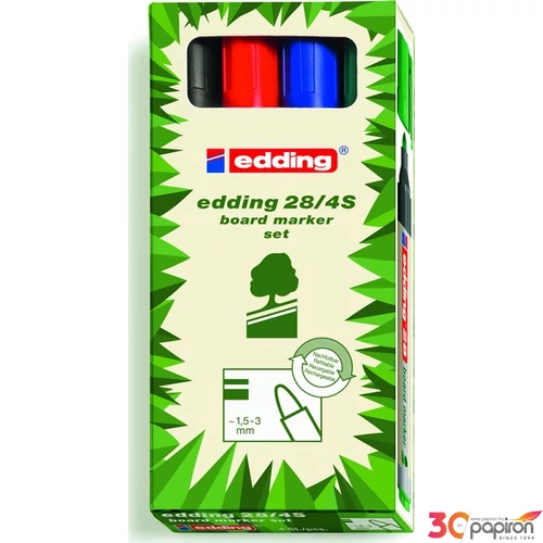 Edding 28/4 marker Ecoline táblamarker 4 Klf. 