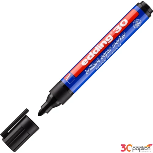 Edding 30 marker permanent Pigment Fekete