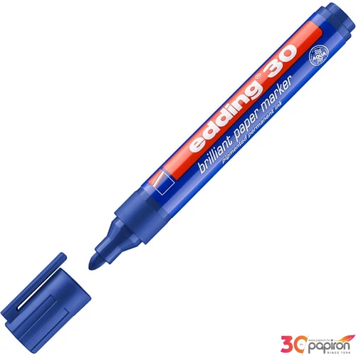 Edding 30 marker permanent Pigment Kék