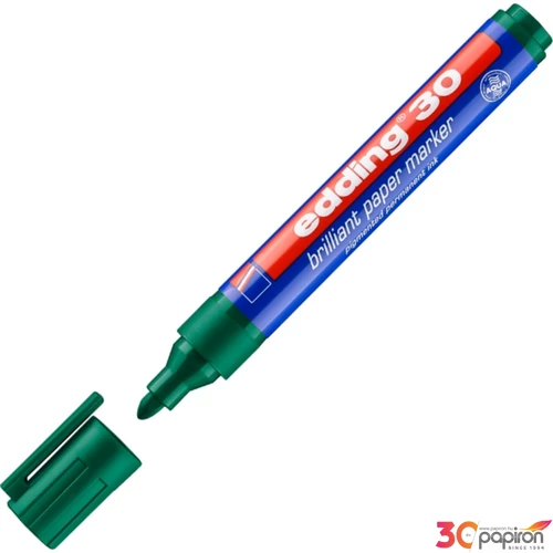 Edding 30 marker permanent Pigment Zöld