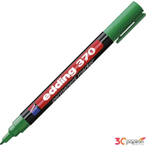 Edding 370 alkoholo smarker permanent Zöld műanyag, üveg, fém, fa