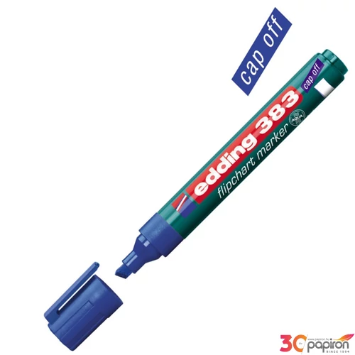 Edding 383 Flipchart marker kék kerek hegyű 1,5-5mm Flipchart marker Edding 380