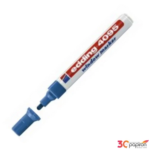 Edding 4095 krétamarker kék 4-15mm vágotthegyű Üvegreíró marker Edding 4095 