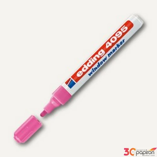 Edding 4095 krétamarker neon rózsaszín 4-15mm vágotthegyű Üvegreíró marker Edding 4095 