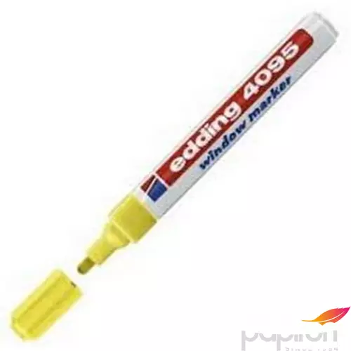Edding 4095 krétamarker neon sárga 4-15mm kerek hegyű Üvegreíró marker Edding 4095 