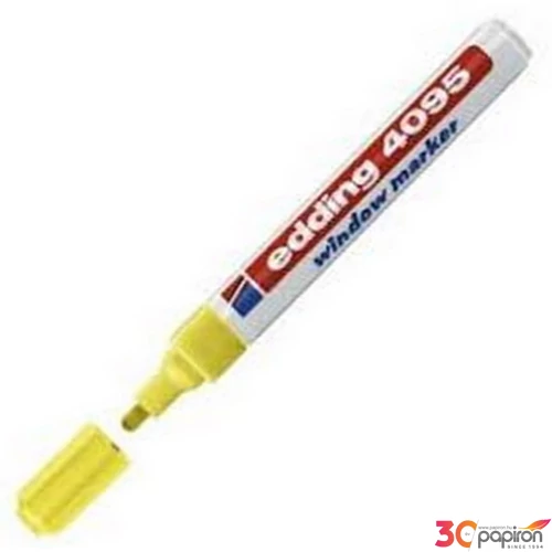 Edding 4095 krétamarker neon sárga 4-15mm kerek hegyű Üvegreíró marker Edding 4095 