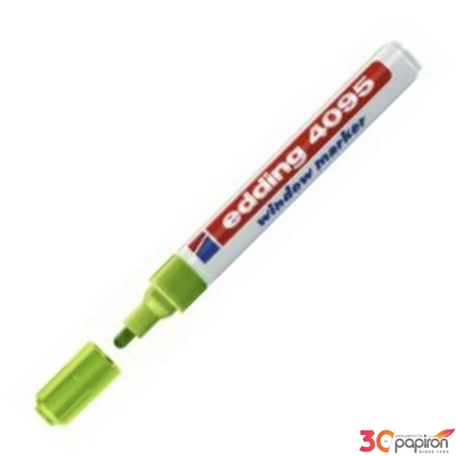 Edding 4095 krétamarker világoszöld 4-15mm kerek hegyű Üvegreíró marker Edding 4095 