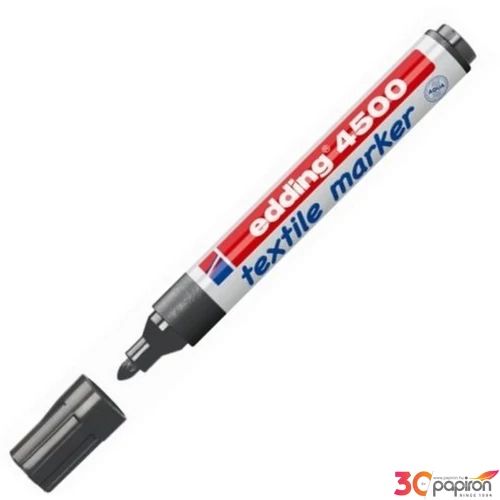 Edding 4500 szürke T-shirt Textil-marker 2-3mm kerek hegyű Textilmarker Edding 4500