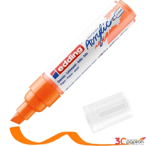Edding 5000 Akril marker B (5-10 Mm) Neon Orange 