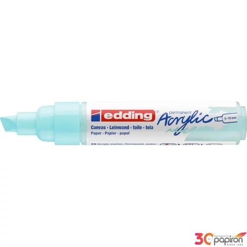 Edding 5000 Akril marker B (5-10 Mm) Pastel Blue 