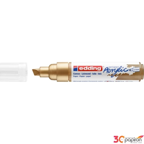 Edding 5000 Akril marker B (5-10 Mm) Rich Gold 