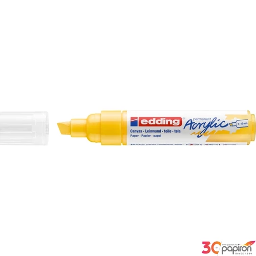 Edding 5000 Akril marker B (5-10 Mm) Traffic Yellow 