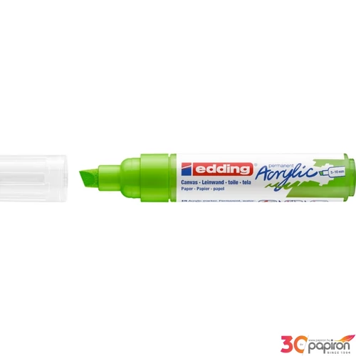 Edding 5000 Akril marker B (5-10 Mm) Yellow Green 