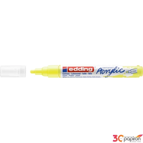 Edding 5100 Akril marker M (2-3 Mm) Neon Yellow