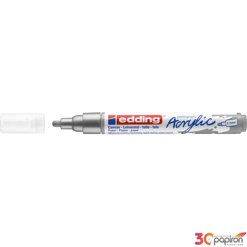 Edding 5100 Akril marker M (2-3 Mm) Rich Silver