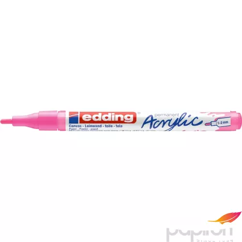 Edding 5300 Akril marker F (1-2 Mm) Neon Pink