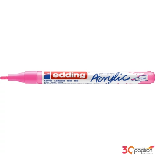 Edding 5300 Akril marker F (1-2 Mm) Neon Pink
