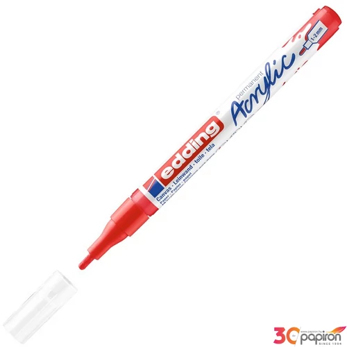 Edding 5300 Akril marker F (1-2 Mm) Traffic Red