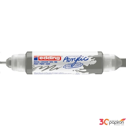 Edding 5400 Akril marker (2-3 Mm/5-10 Mm) Antracite 3D DOUBLE LINER