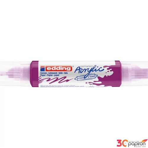 Edding 5400 Akril marker (2-3 Mm/5-10 Mm) Berry 3D DOUBLE LINER