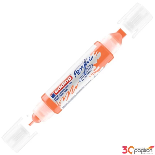 Edding 5400 Akril marker (2-3 Mm/5-10 Mm) Neon Orange 3D DOUBLE LINER