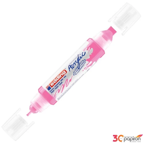 Edding 5400 Akril marker (2-3 Mm/5-10 Mm) Neon Pink 3D DOUBLE LINER