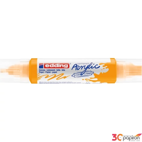 Edding 5400 Akril marker (2-3 Mm/5-10 Mm) Sunny Yellow 3D DOUBLE LINER