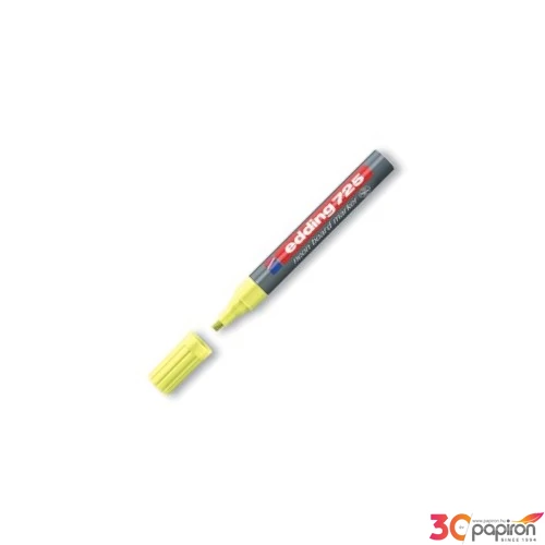 Edding 725 neon sárga Boardmarker táblamarker Whiteboard M közepes hegyű fehér táblára
