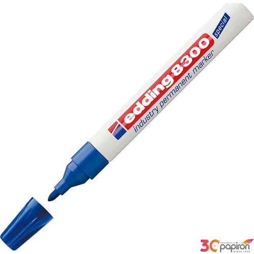 Edding 8300 kék ipari marker kerek 1,5-3mm filc, marker