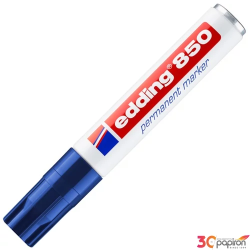 Edding 850 vágott hegyű kék permanent alkoholos marker 5-16mm Marker permanent Edding 850