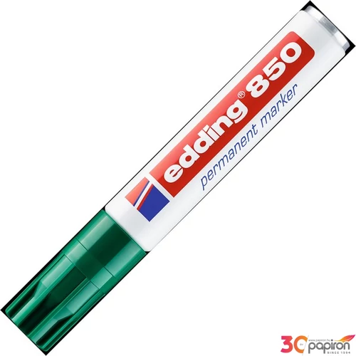 Edding 850 vágott hegyű zöld permanent alkoholos marker 5-16mm Marker permanent Edding 850