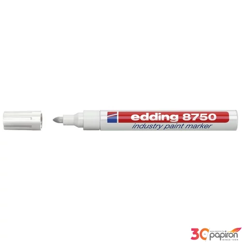 Edding 8750 lakkmarker kerek hegyű ipari lakkmarker fehér