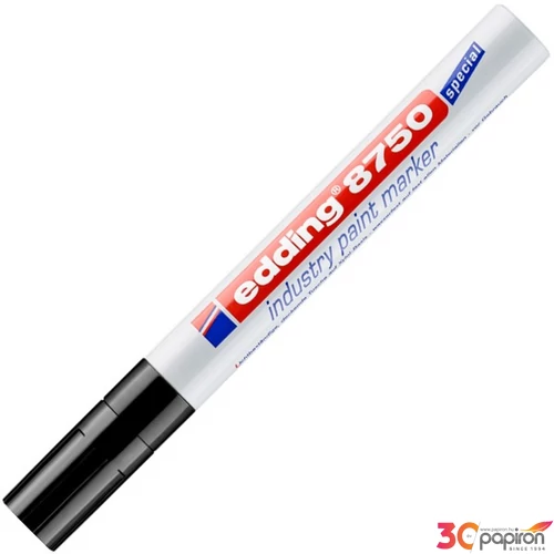 Edding 8750 lakkmarker kerek hegyű ipari lakkmarker fekete