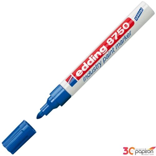 Edding 8750 lakkmarker kerek hegyű ipari lakkmarker kék