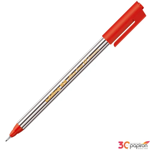 Edding 89 tűfilc piros Office Liner 0,3mm Írásra, rajzolásra alkalmas