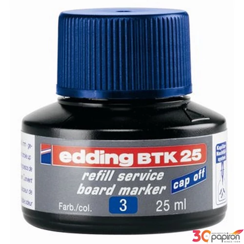 Edding BTK25 táblamarker tinta kék utántöltő táblafilc, táblamarker