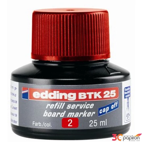 Edding BTK25 táblamarker tinta piros utántöltő táblafilc, táblamarker