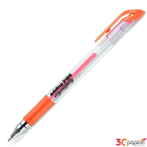 Edding zseléstoll 2185 metallic pasztell narancs 0,7mm rollertoll zselés Edding 2185
