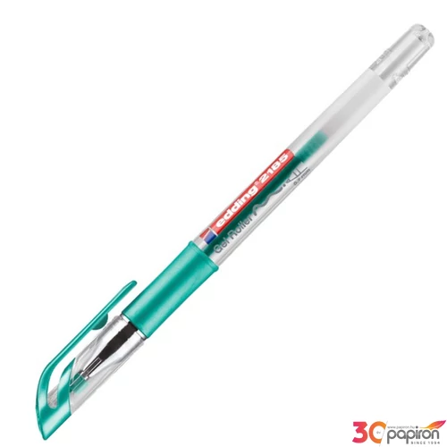 Edding zseléstoll 2185 metallic zöld 0,7mm rollertoll zselés Edding 2185
