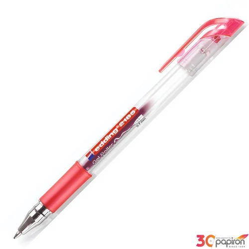 Edding zseléstoll 2185 piros 0,7mm rollertoll zselés Edding 2185